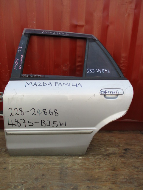 Used Mazda Familia OUTER DOOR HANDEL REAR LEFT